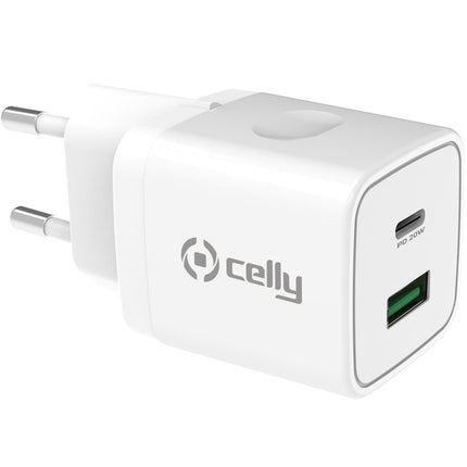 USB nabíječka USB-C PD + USB-A 20W