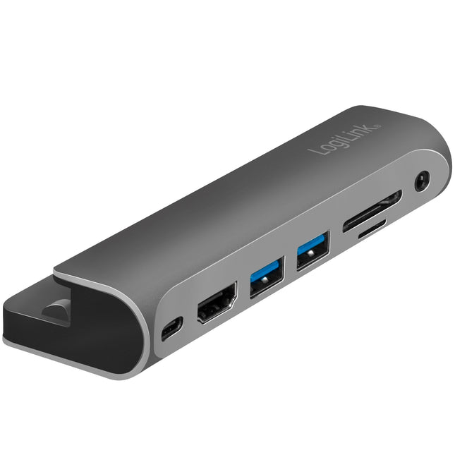 USB-Dockingstation iPad 7-Port USB3.2 Alu