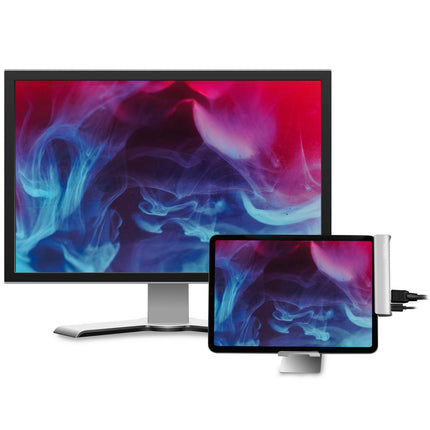 USB-Dockingstation iPad 7-Port USB3.2 Alu