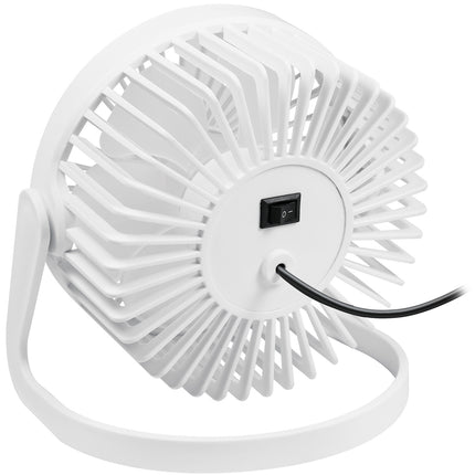 USB-Ventilator Ø12,7 cm Weiß