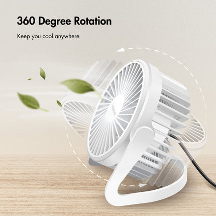 USB-Ventilator Ø12,7 cm Weiß