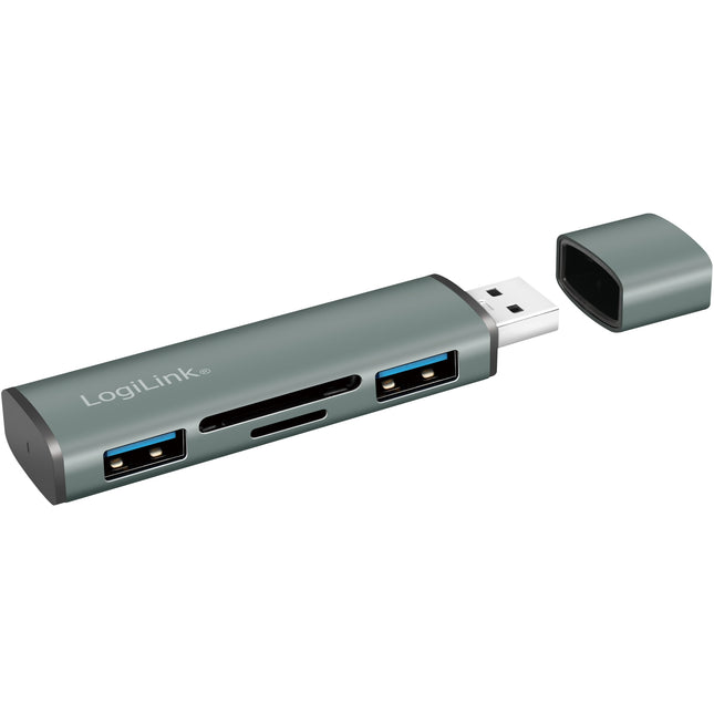 USB-Hub (USB 3.2 Gen2) Speicherkartenleser/USB-A