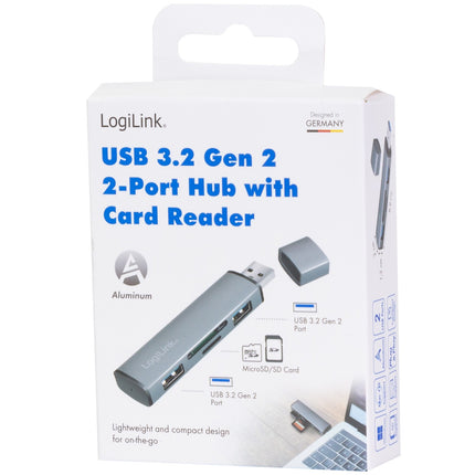USB-Hub (USB 3.2 Gen2) Speicherkartenleser/USB-A