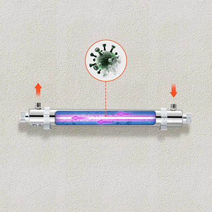 UV Water Purifier 25W, 6 GPM, 220V, Whole House