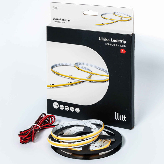 Ulrika Ledstrip COB-LED ohne Trafo IP20 3m??? 3000K???