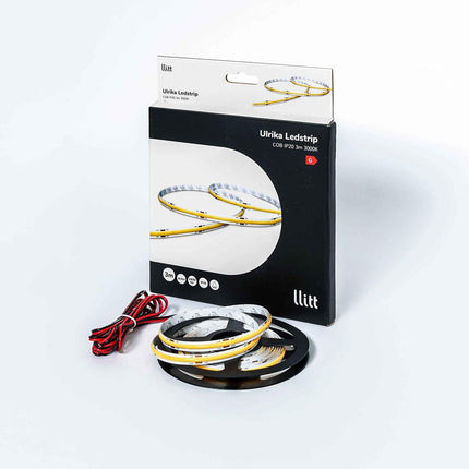 Ulrika Ledstrip COB-LED sans transformateur IP20 6m??? 3000K???