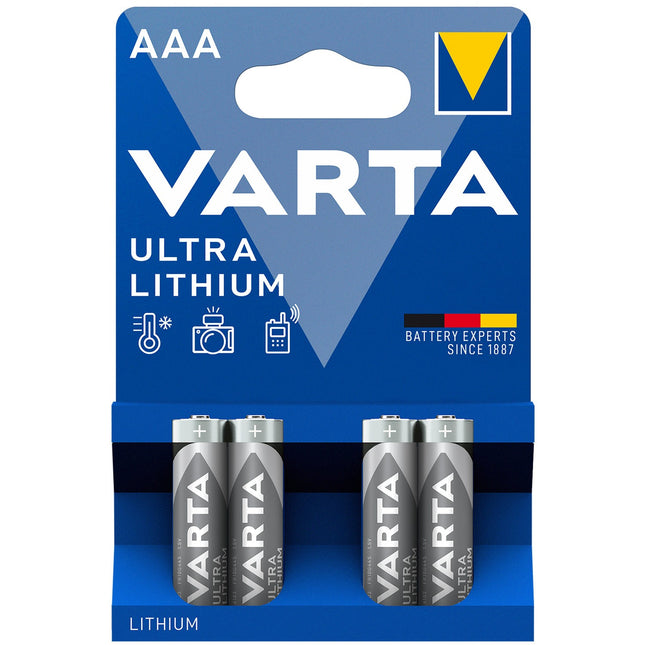 Ultra Lithium AAA / LR03 Batterie 4er-Pack