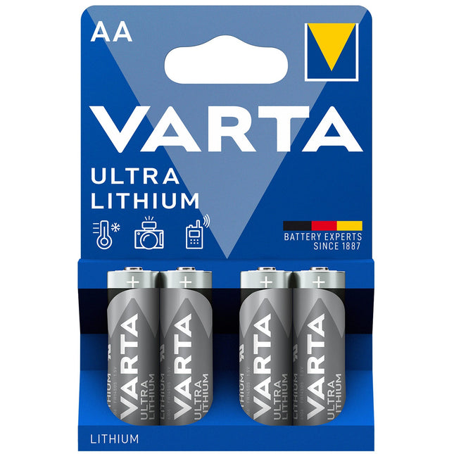 Ultra Lithium AA / LR6 Batterie 4er-Pack