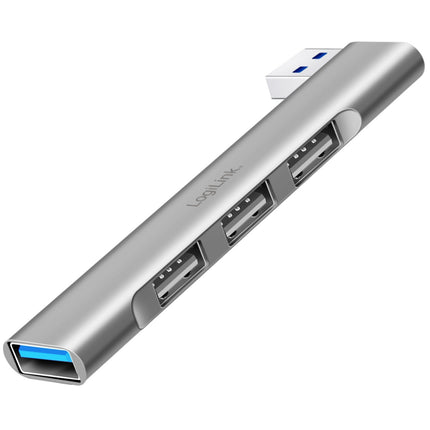 Ultraslim 4-port USB-A hub 1 x USB-A3.0, 3 x USB-A2.0