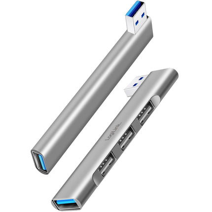 Ultraslim 4-port USB-A hub 1 x USB-A3.0, 3 x USB-A2.0