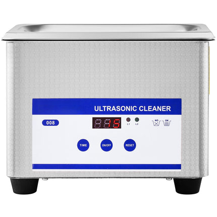 Ultrasonic Cleaner 0.8L, Digital Timer, Stainless Steel