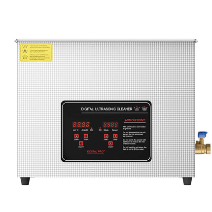 Ultrasonic Cleaner 15L, 40kHz, Timer and Heater