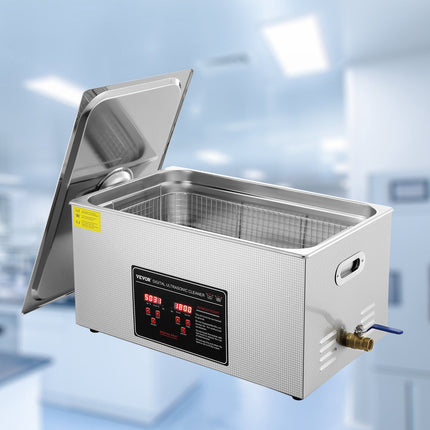 Ultrasonic Cleaner 22L, Digital Timer and Heater