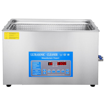 Ultrasonic Cleaner 22L, Dual Frequency 28/40kHz, Heater