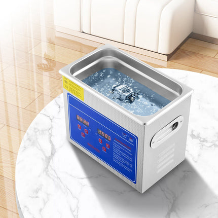 Ultrasonic Cleaner 2.85L, Digital Timer, Heater, 40kHz