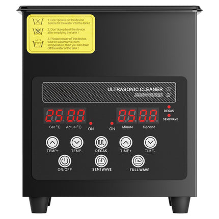 Ultrasonic Cleaner 2L, 40kHz, Heater, Timer