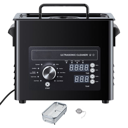 Ultrasonic Cleaner 3L, Stainless Steel, 40kHz Timer
