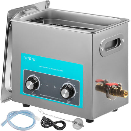 Ultrasonic Cleaner 6.5L, Heater Timer, 40kHz