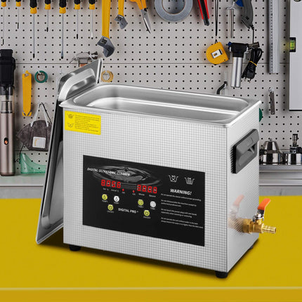 Ultrasonic Cleaner 6L, 40kHz, Heater and Digital Timer