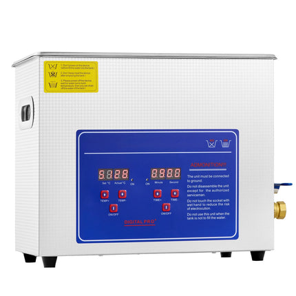 Ultrasonic Cleaner 6L, 40kHz With Heater And Timer