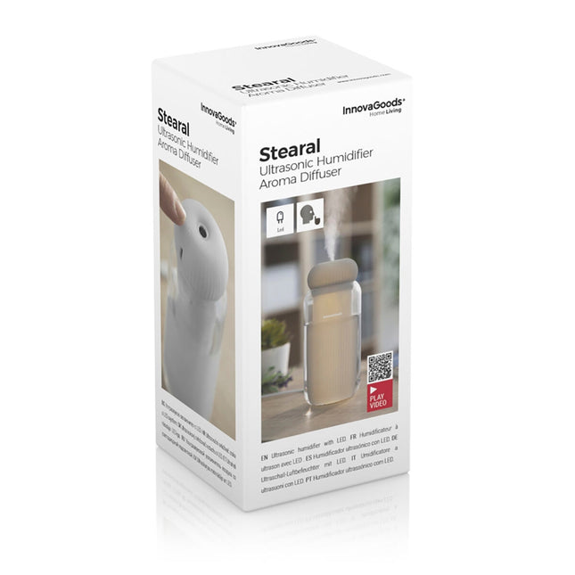 Ultraschall-Luftbefeuchter und Aromadiffusor mit LED Stearal InnovaGoods