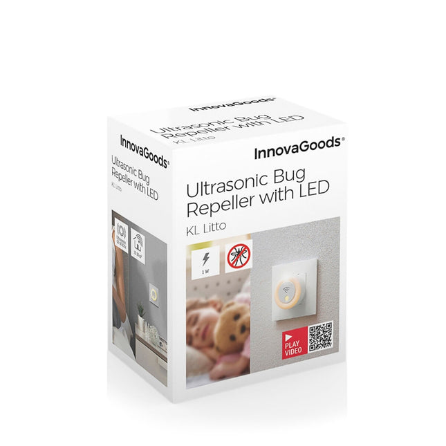 Ultraschall-Repeller mit LED KL Litto InnovaGoods