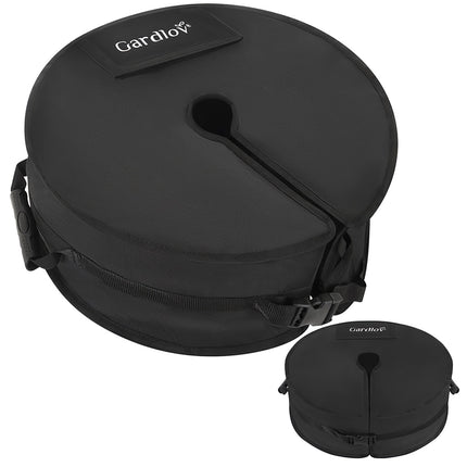 Umbrella Base, 40kg Sand-Filled, Black Oxford Fabric