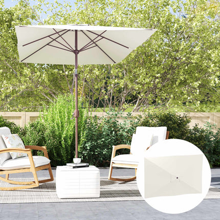 Sonnenschirmbespannung für 200x300 cm Gestelle, UV 50+, Beige
