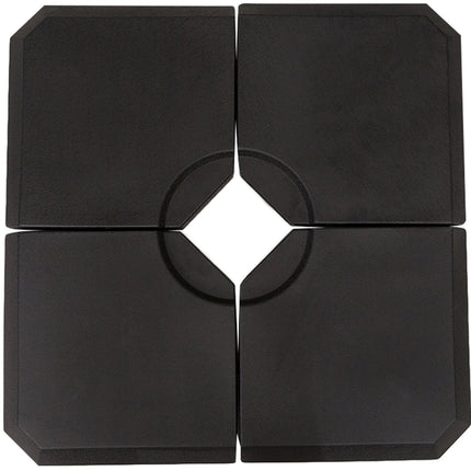 Umbrella stand weights, HDPE, fill with water or sand