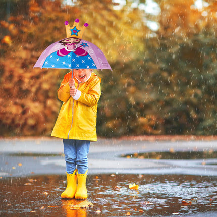 Umbrella for children with 3D motifs