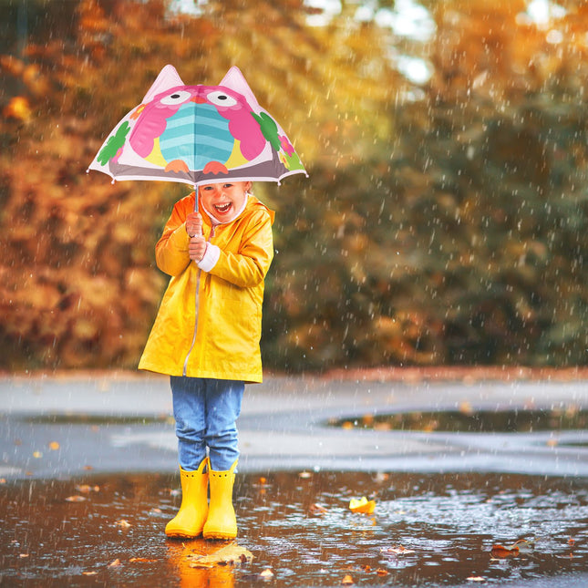 Regenschirm für Kinder mit 3D-Motiven