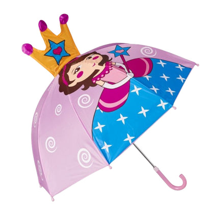 Umbrella for children with 3D motifs