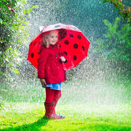 Umbrella for children with 3D motifs