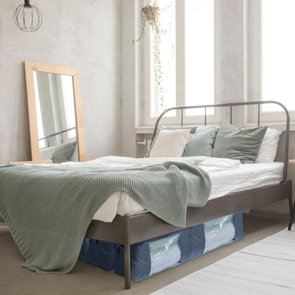 Unterbett-Aufbewahrungstaschen mit Griffen, 6er-Set
