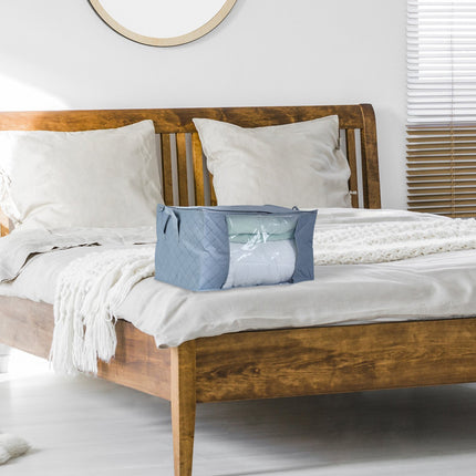 Unterbett-Aufbewahrungstaschen mit Griffen, 6er-Set