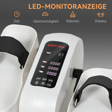 Elektrischer Ellipsentrainer für unter dem Schreibtisch, 12 Geschwindigkeiten, 7 Widerstandsstufen