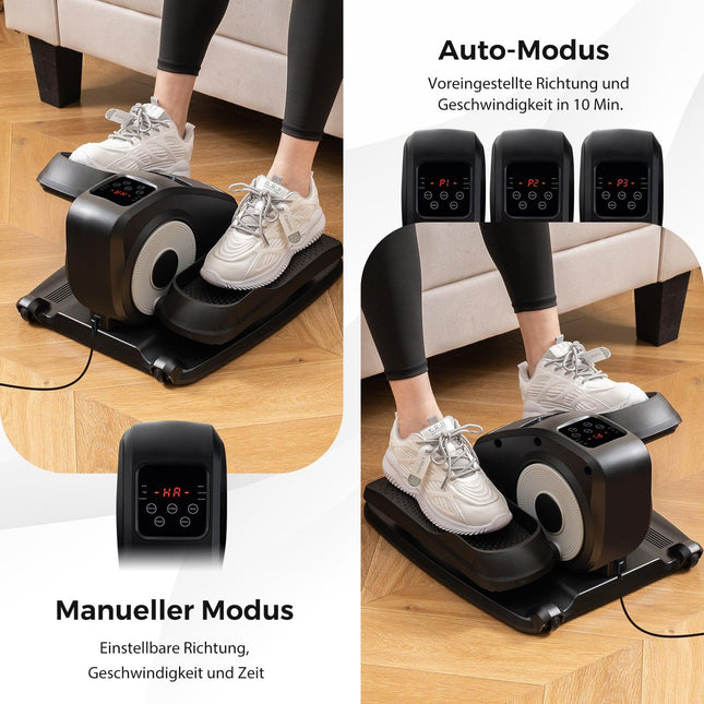 Elektrischer Untertisch-Crosstrainer für Senioren, leises Fitnessgerät