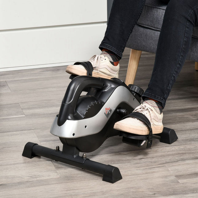 Schreibtisch-Heimtrainer mit LCD-Display, verstellbarem Widerstand