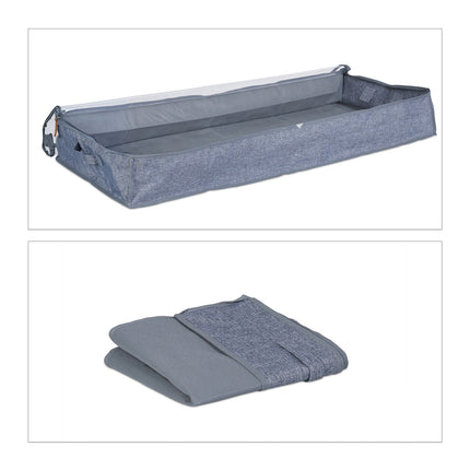 Aufbewahrungstaschen für unterm Bett, faltbar mit Reißverschluss, 3er-Pack