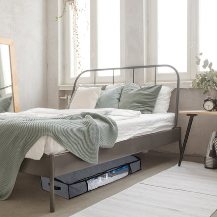 Unterbett-Aufbewahrungsboxen mit Vakuumbeuteln, faltbar