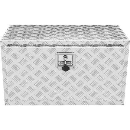 Underbody Truck Tool Box, Aluminum, 30x14x16 in, Lock