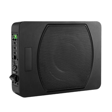 Underseat Car Subwoofer 10-Inch, Powered 240W Peak