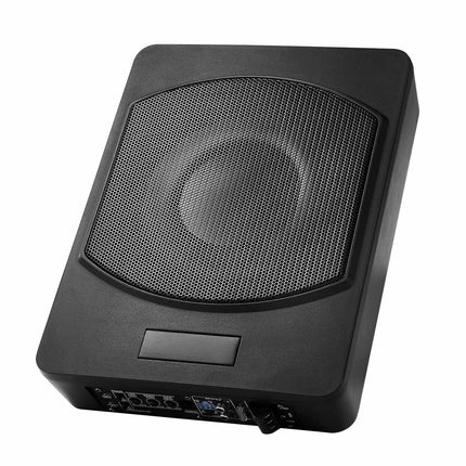 Underseat Car Subwoofer 10-Inch, Powered 240W Peak