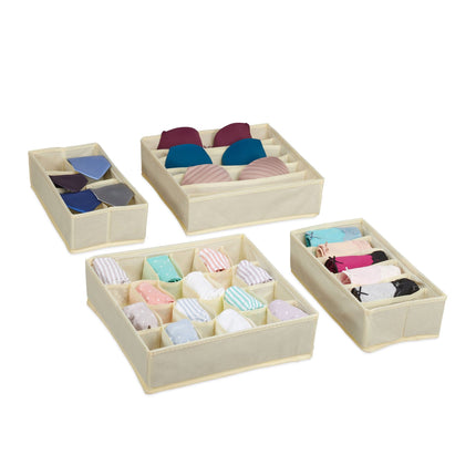Underwear storage set of 4