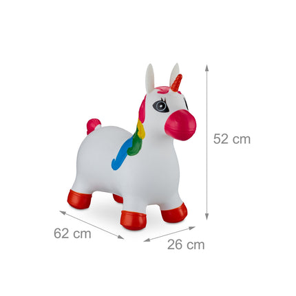 Einhorn-Hüpf-Hopper für Kinder – Spaß drinnen und draußen