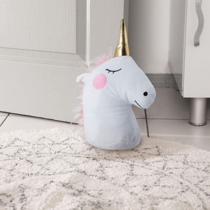Türstopper Einhorn in Weiß