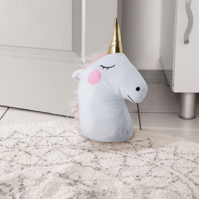 Türstopper Einhorn in Weiß