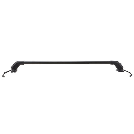 Universal Bare Roof Rack Cross Bars, Aluminum, Locking