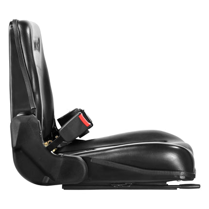 Universal Forklift Seat – Fold-Down Back, Belt, Switch