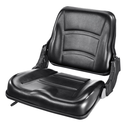 Universal Forklift Seat – Fold-Down Backrest, Safety Switch